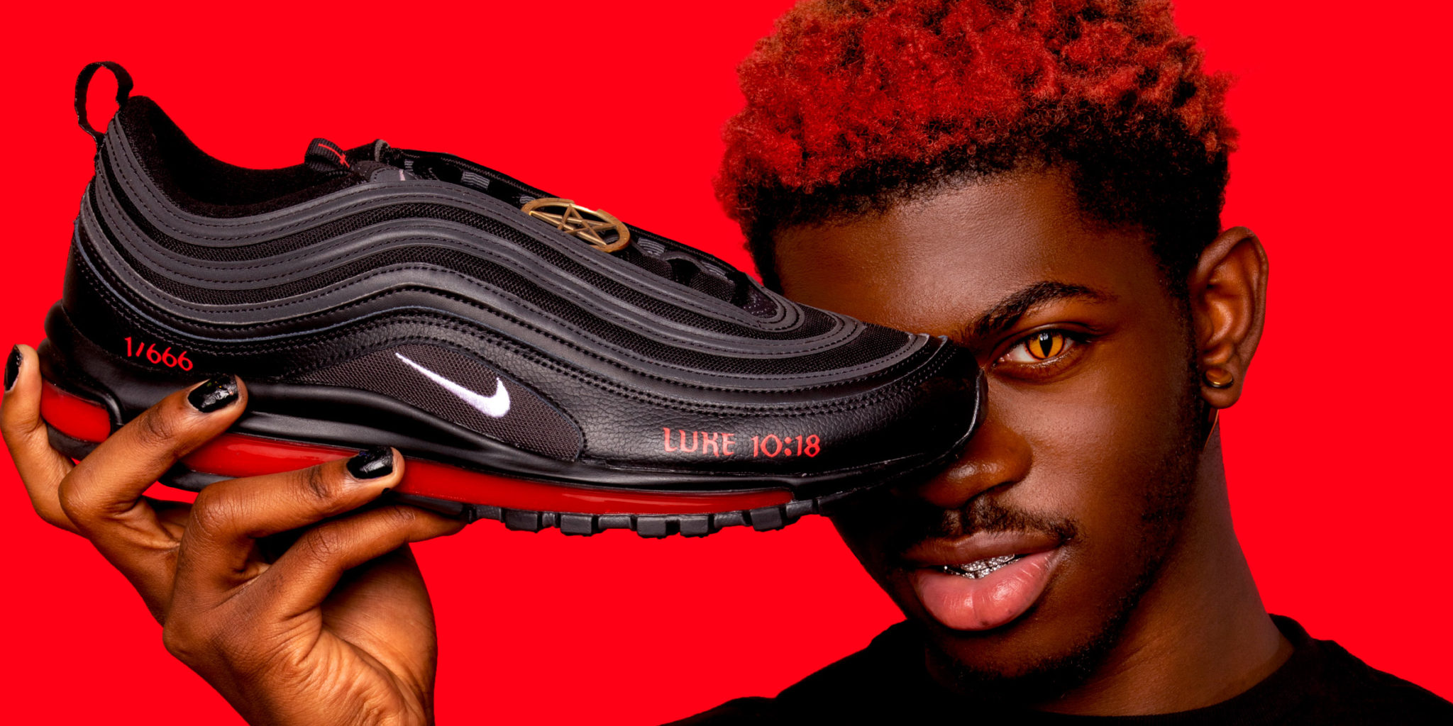 nikes devil shoe